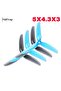 2Pairs Grey High Quality HQ 5X4.3X3 V2S 5043 5inch 3blade/tri-blade propeller prop for FPV - 7