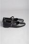 Select 028 genuine leather women's black flat shoes - 3