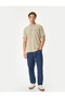 Slogan Printed T-Shirt Short Sleeve Crew Neck Cotton - 2