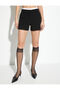 Mini Shorts Normal Waist Pocket Waist Detailed - 3