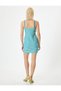 Rochie mini cu bretele Interlock Slim Fit - 4