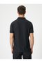 Polo Collar Thin Knitwear T-Shirt Short Sleeve Buttoned Slim Fit - 4