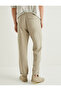 Gabardine Trousers with Tie Waist and Pocket Detail - 4