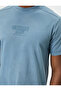 Slogan Printed T-Shirt Crew Neck Short Sleeve Cotton - 5