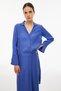 Caels Purple Colored Long Tunic - Regular Fit, Fitted Sleeves and Shirt Collar - 3