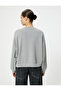 Basic Sweatshirt Crew Neck Modal Blended - 4