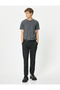 Printed T-Shirt Slim Fit Crew Neck Short Sleeve - 2