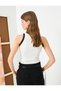 Knitwear Crop Athlete Color Contrast Crew Neck - 4