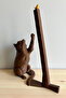Cat Napkin Holder Paper Towel Holder Bird and Cat Design Roll Towel - 7
