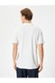 Half Zip Polo T-Shirt Short Sleeve Cotton - 4
