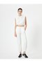 Hooded Crop Sweatshirt Elastic Waist Sleeveless - 2