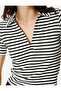 Glitter Polo Neck T-Shirt Short Sleeve Ribbed Standard Fit - 5