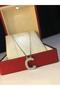 Letter C Three-Dimensional White Steel Women's Necklace in Light Box • for Lover • for Wife • for Mother • for Friend Necklace - 4