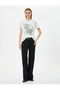 Printed T-Shirt Short Sleeve Crew Neck Cotton - 2