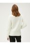 X Selected by Melis Ağazat - Button Detailed V-Neck Knitted Cardigan with Pockets - 4