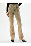 Distressed Lightweight Spanish Flare Jeans Slim Fit Standard Waist Cotton with Pockets - Flare Slim Jeans - 3