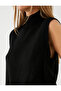 Long Knit Sweater with Turtleneck and Side Slit Detail - 5