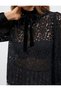 X Selected by Melis Ağazat - Lace Velvet Collar Blouse - 5