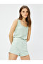 Pocket Detailed Mini Denim Shorts - 2