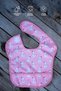 Swan Patterned Liquid-Proof Food-Slobber Bib 0-24 Months - 3
