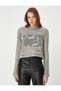 Hooded Sweatshirt Openwork Knitted Long Sleeve - 3