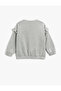 New Year Themed Sweatshirt Ruffled - 3