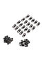 Climb Accessories Climb shoelace buckle /set Boot Hooks Lace Fittings With Rivets for Repair/Camp...