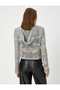Hooded Sweatshirt Openwork Knitted Long Sleeve - 4