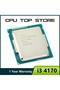 معالج إنتل كور i3 4170 ثنائي النواة بسرعة 3.7 جيجاهرتز SR1PL LGA 1150 - 2