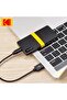 محرك أقراص صلبة خارجي محمول Kodak X200 بسعة 1 تيرابايت ومنفذ USB 3.1 من النوع C بسعة 512 جيجابايت و256 جيجابايت - 5