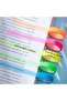 5 Rolls Multicolor Writable Sticky Note, Removable Highlighter Marking Tape , See Through Index L... - 2