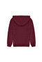 Children's Burgundy Basic Hooded Sweatshirt 50269419-Vr014 - 2