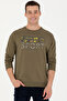 Men's Khaki Sweatshirt 50270739 -Vr027 - 4