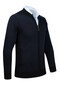 Striped Knitwear Men's Knitwear Jacket Zippered Pocket Detailed Patterned Sleeves and Waist Elastic Steel Knit - 5004K - 2