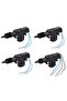 12V Universal Car Lock Remote Control Keyless Entry System Central Locking Kit with 4 Door Lock A... - 4