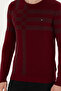 Men's Burgundy Sweater 50271010 -Vr014 - 6