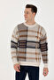 Men's Stone Melange Sweater 50270969 -Vr225
