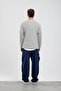 Men's Knitwear Striped Seasonal Black Oversize Knitwear Fabric - 4