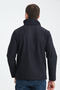 Men's navy softshell jacket Waterproof and Windproof mock neck fleece inside 3-pocket Outdoor & sports - 6