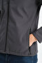 Men's Softshell Jacket Water and Windproof Mock Neck Fleece Lined 3-Pocket Outdoor & Sports - 5
