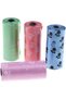 Leak-Proof Dog Poop Bags Set of 4 – Durable and Large Capacity Pet Waste Bags - 4