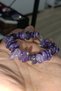Amethyst Stone Large Centipede Natural Natural Stone Bracelet