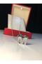 Letter m three-dimensional white steel women's necklace in illuminated box • for lover • for wife • for mother • for friend necklace - 4
