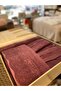 Cotton Bathrobe Set Özdilek Branch Cream-Plum Family Set - 3