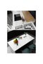 White Marble Patterned Adhesive Countertop Foil - 2