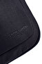 Black Adjustable Shoulder Strap Four-Pocket Men's Handbag - Portfolio Bag - Clutch 01Pc00102 - 4