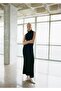 Knitwear Dress with Open Back - 6