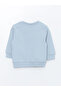 Crew Neck Printed Baby Boy Sweatshirt and Sweatpants Set of 2 - 3
