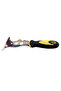 Yellow Multifuntional Use Putty Knife Stainless Steel Paint Scraper Removal Construction Tool for Wa - 6