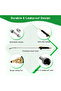 black Sprayer Wand 29 Inch Stainless Steel 3/8" Brass Barb Watering Wand Adjustable Spray Wand Repla - 5